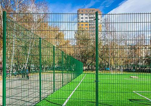 2Д забор для футбольной площадки в Самаре
