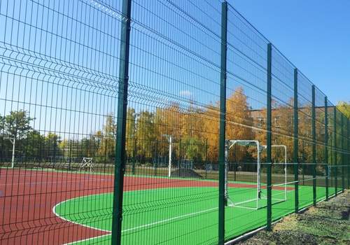3Д забор для футбольной площадки в Самаре